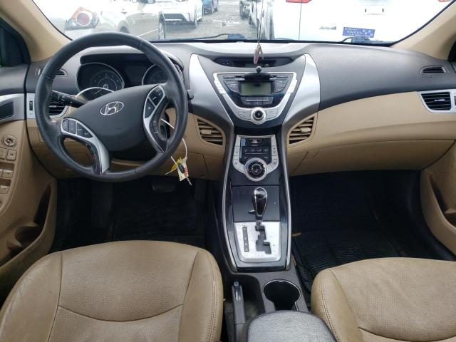 5NPDH4AE1CH087412 - 2012 HYUNDAI ELANTRA GLS GOLD photo 8