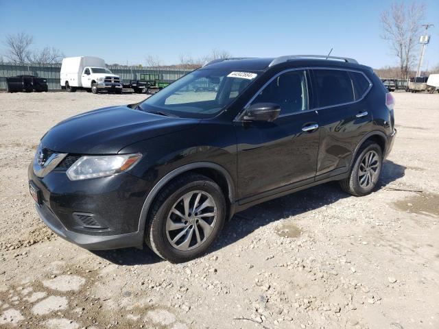 KNMAT2MT2GP667536 - 2016 NISSAN ROGUE S BLACK photo 1