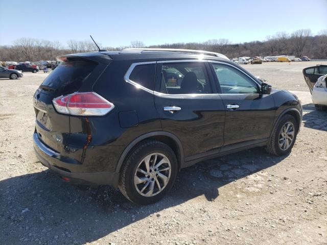 KNMAT2MT2GP667536 - 2016 NISSAN ROGUE S BLACK photo 3