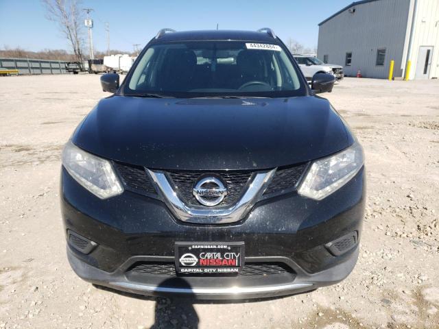 KNMAT2MT2GP667536 - 2016 NISSAN ROGUE S BLACK photo 5