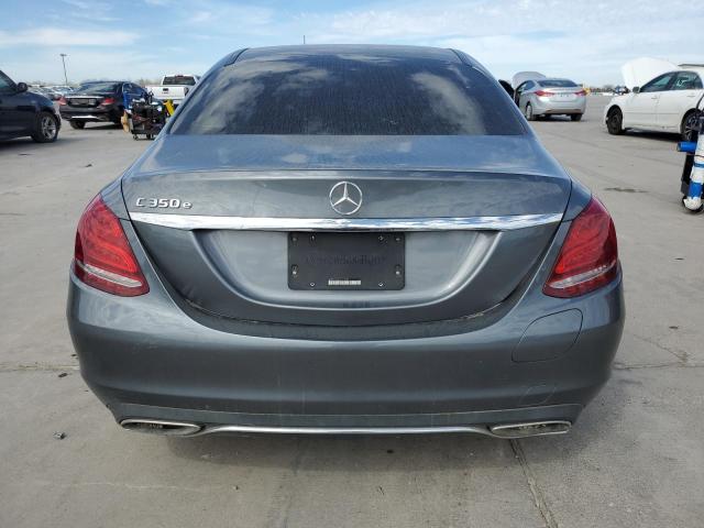 55SWF4HB7JU243635 - 2018 MERCEDES-BENZ C 350E GRAY photo 6