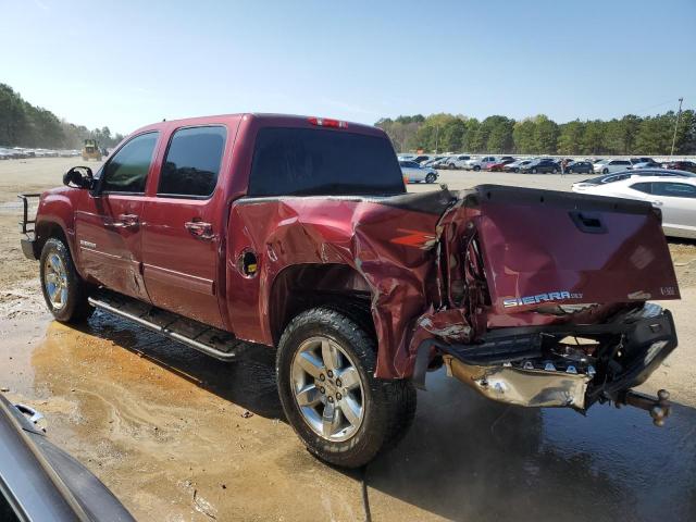 3GTP2WE78DG113407 - 2013 GMC SIERRA K1500 SLT MAROON photo 2