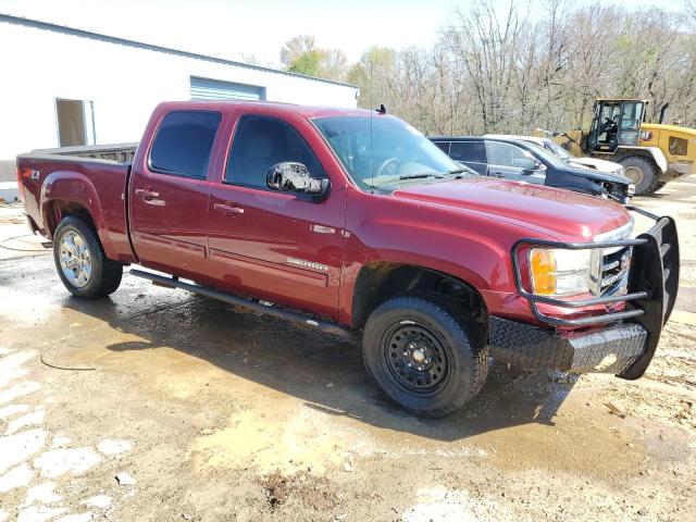 3GTP2WE78DG113407 - 2013 GMC SIERRA K1500 SLT MAROON photo 4