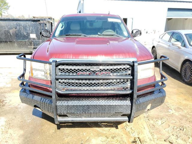 3GTP2WE78DG113407 - 2013 GMC SIERRA K1500 SLT MAROON photo 5