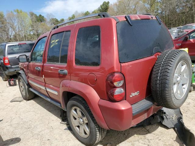 1J4GK58K17W709498 - 2007 JEEP LIBERTY LIMITED BROWN photo 2