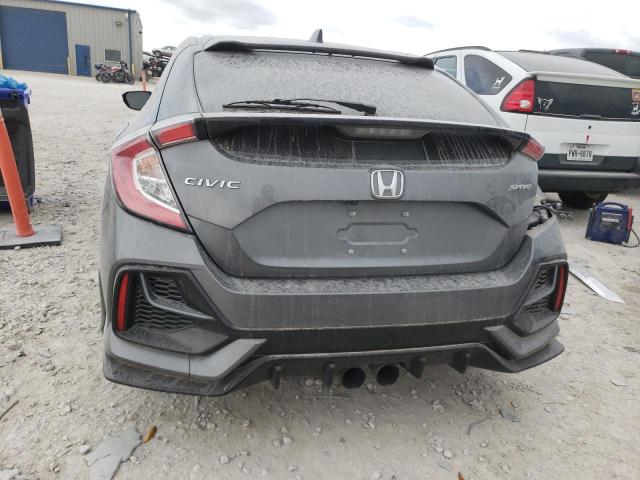 SHHFK7H48MU202045 - 2021 HONDA CIVIC SPORT GRAY photo 6