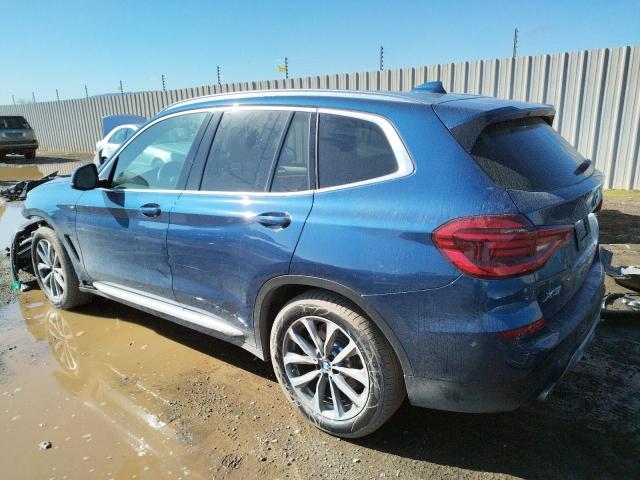 5UXTR9C52KLE19954 - 2019 BMW X3 XDRIVE30I Синій фото 2