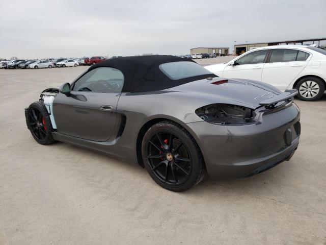 WP0CB2A8XEK140706 - 2014 PORSCHE BOXSTER S GRAY photo 2