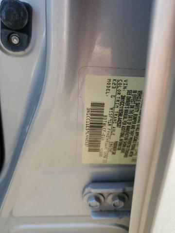 3N1CC11E59L442537 - 2009 NISSAN VERSA S SILVER photo 12