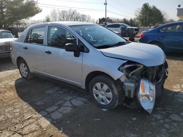 3N1CC11E59L442537 - 2009 NISSAN VERSA S SILVER photo 4