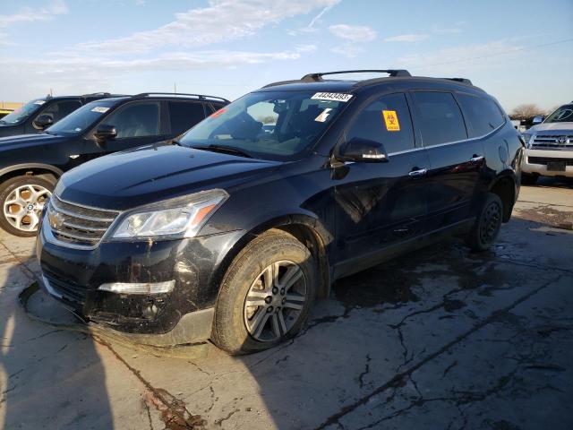 1GNKRGKD6GJ226658 - 2016 CHEVROLET TRAVERSE LT BLACK photo 1