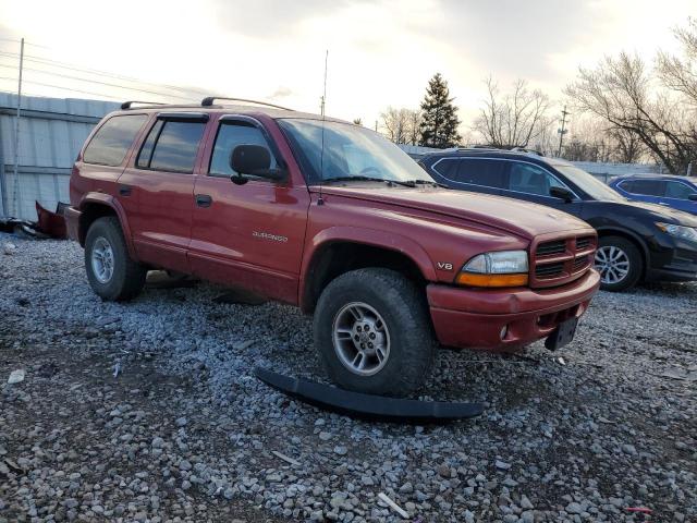 1B4HS28N6YF203764 - 2000 DODGE DURANGO BURGUNDY photo 4