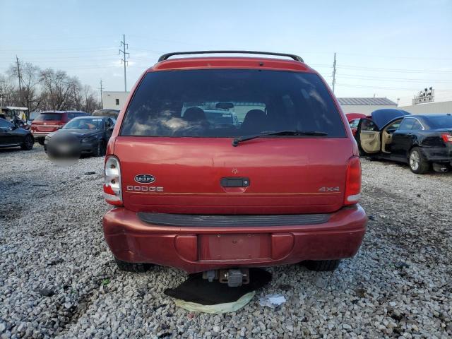 1B4HS28N6YF203764 - 2000 DODGE DURANGO BURGUNDY photo 6