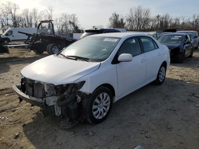 2T1BU4EE8DC994420 - 2013 TOYOTA COROLLA BASE WHITE photo 1