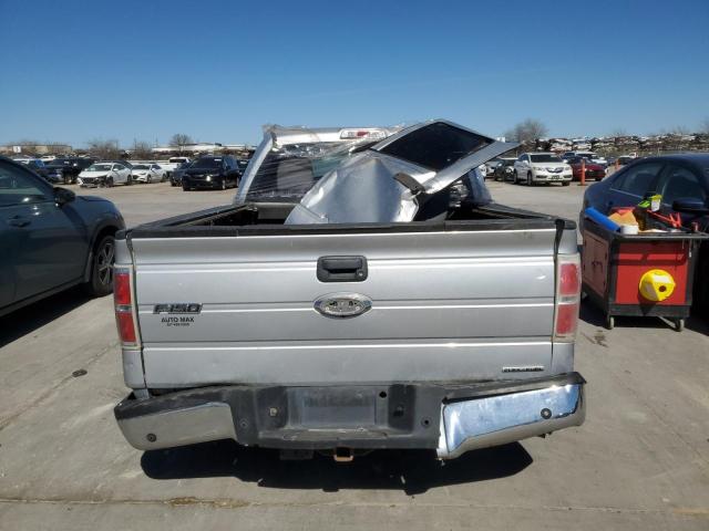 1FTFW1EF5DKE72863 - 2013 FORD F150 SUPERCREW SILVER photo 6