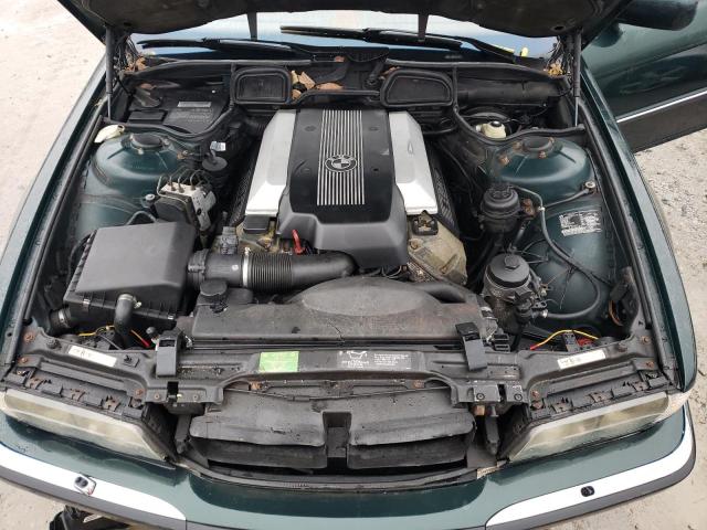 WBAGG83431DN89026 - 2001 BMW 740 I AUTOMATIC GREEN photo 11