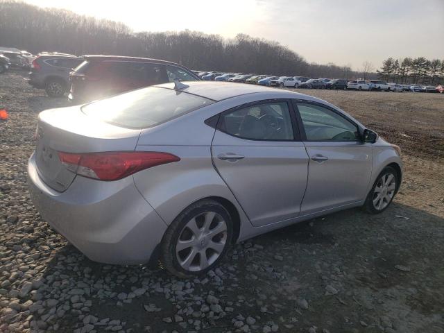 KMHDH4AE3DU844975 - 2013 HYUNDAI ELANTRA GLS SILVER photo 3