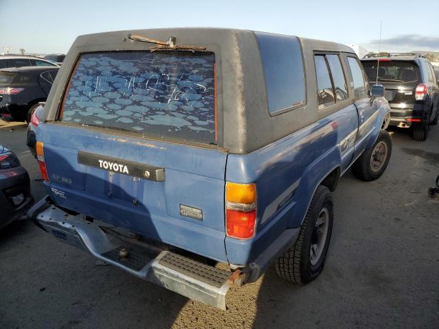 JT3RN64W8G0055076 - 1986 TOYOTA 4RUNNER BLUE photo 3