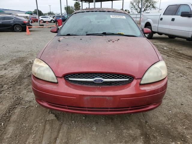 1FAFP55S61A150466 - 2001 FORD TAURUS SES BURGUNDY photo 5