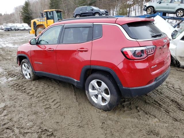 3C4NJDBB4JT401208 - 2018 JEEP COMPASS LATITUDE RED photo 2