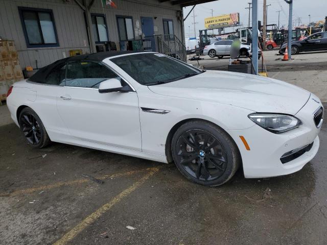 WBALW7C51CC618858 - 2012 BMW 640 I WHITE photo 4