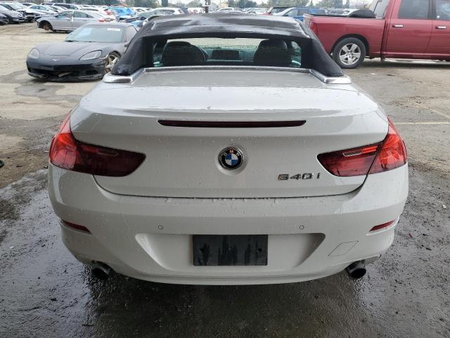 WBALW7C51CC618858 - 2012 BMW 640 I WHITE photo 6