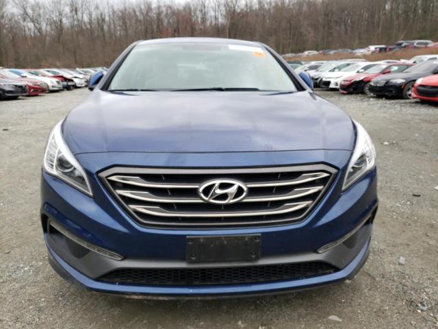 5NPE34AF4FH030251 - 2015 HYUNDAI SONATA SPORT BLUE photo 5