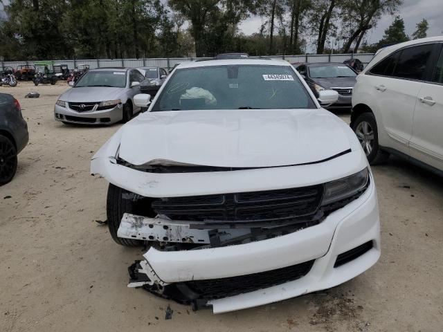 2C3CDXBGXKH714953 - 2019 DODGE CHARGER SXT WHITE photo 5