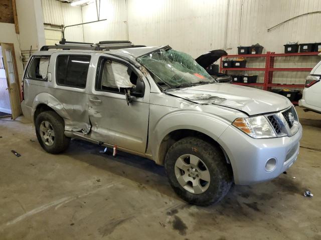 5N1AR1NB4BC633494 - 2011 NISSAN PATHFINDER S SILVER photo 4