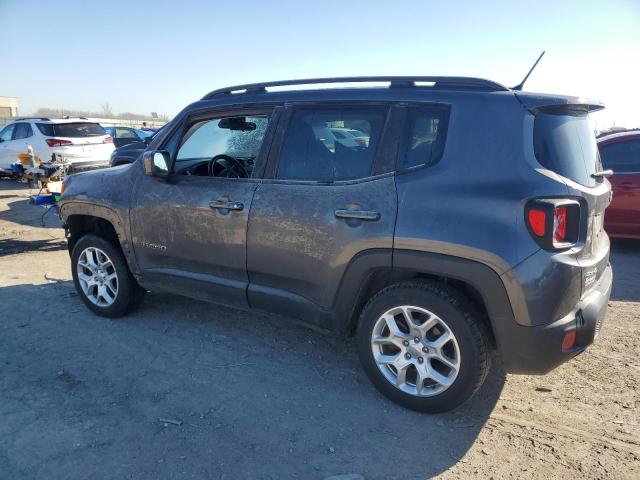 ZACCJBBT6GPD71004 - 2016 JEEP RENEGADE LATITUDE GRAY photo 2