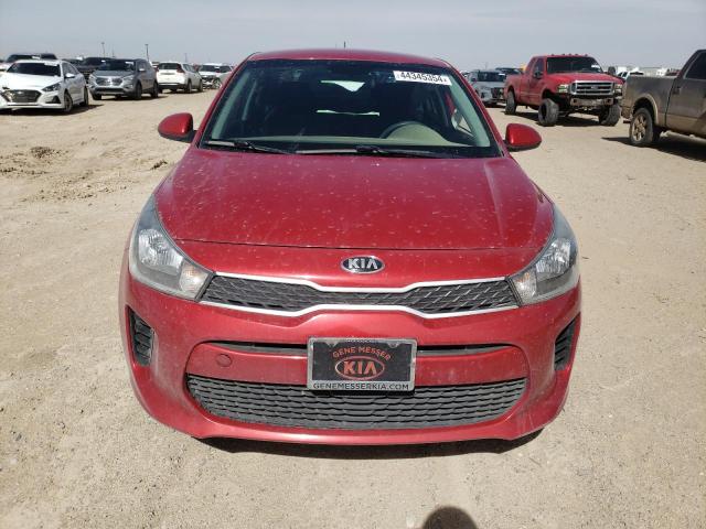 3KPA24AB4JE127008 - 2018 KIA RIO LX RED photo 5