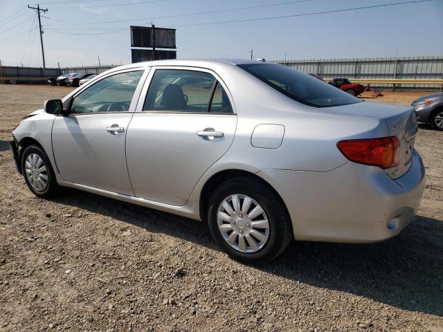 JTDBL40E399082897 - 2009 TOYOTA COROLLA BASE SILVER photo 2