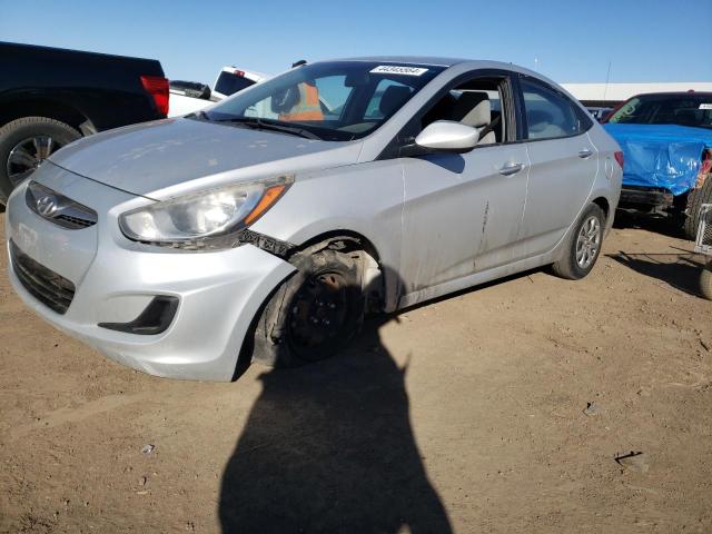 KMHCT4AE7DU498052 - 2013 HYUNDAI ACCENT GLS SILVER photo 1