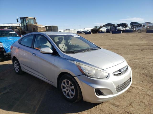 KMHCT4AE7DU498052 - 2013 HYUNDAI ACCENT GLS SILVER photo 4