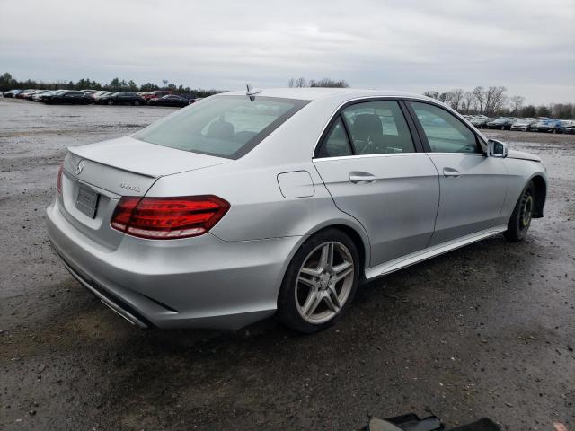 WDDHF8JB6EA844969 - 2014 MERCEDES-BENZ E 350 4MATIC SILVER photo 3