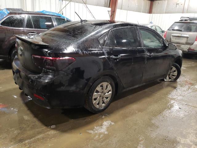 3KPA24AB1KE227763 - 2019 KIA RIO S BLACK photo 3