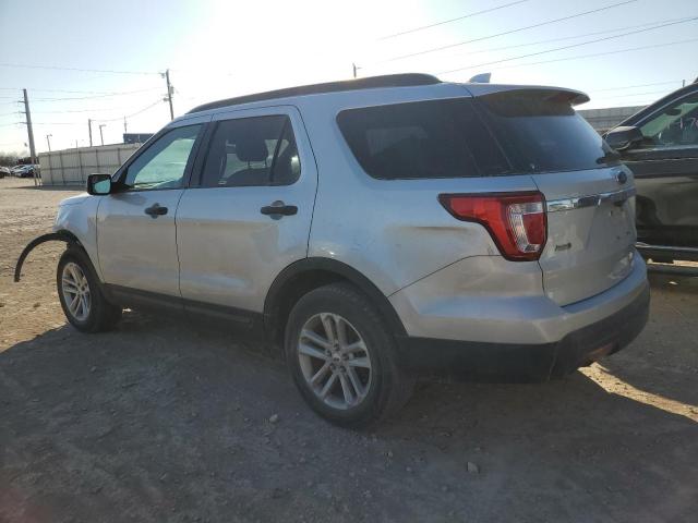 1FM5K8B81HGD40029 - 2017 FORD EXPLORER SILVER photo 2