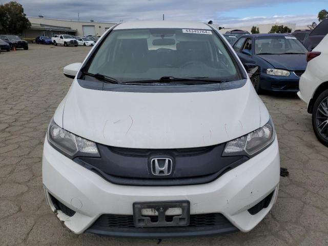 3HGGK5H53FM740669 - 2015 HONDA FIT LX WHITE photo 5