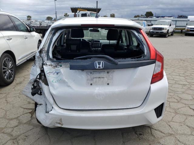 3HGGK5H53FM740669 - 2015 HONDA FIT LX WHITE photo 6