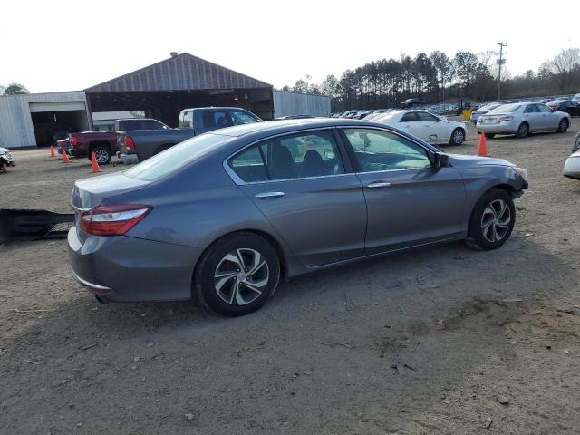 1HGCR2F30GA187729 - 2016 HONDA ACCORD LX GRAY photo 3