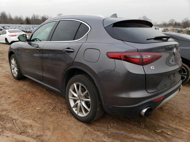 ZASFAKBN1J7B65082 - 2018 ALFA ROMEO STELVIO TI GRAY photo 2