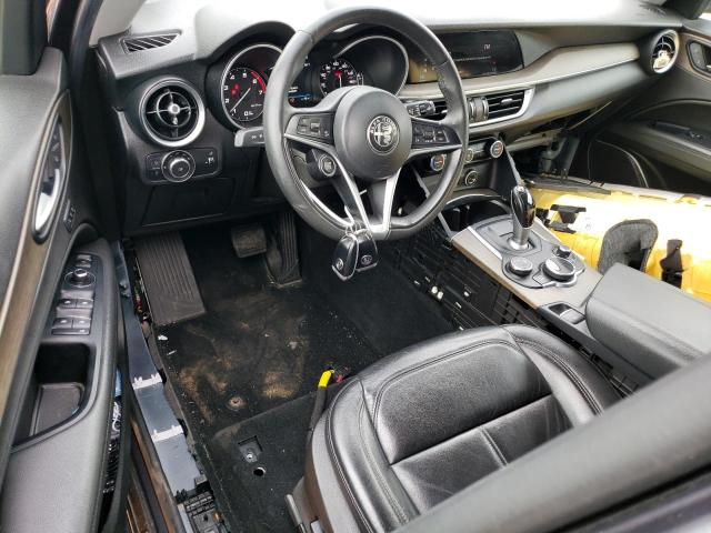 ZASFAKBN1J7B65082 - 2018 ALFA ROMEO STELVIO TI GRAY photo 8
