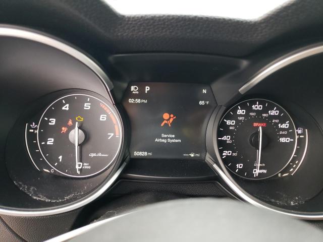 ZASFAKBN1J7B65082 - 2018 ALFA ROMEO STELVIO TI GRAY photo 9