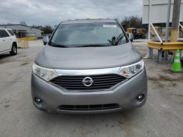 JN8AE2KP6C9031432 - 2012 NISSAN QUEST S GRAY photo 5