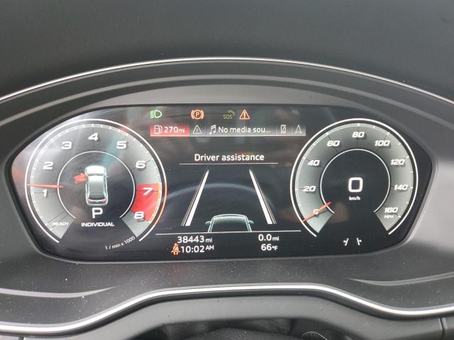 WA1EAAFY6M2099305 - 2021 AUDI Q5 PROGRESSIV GRAY photo 9