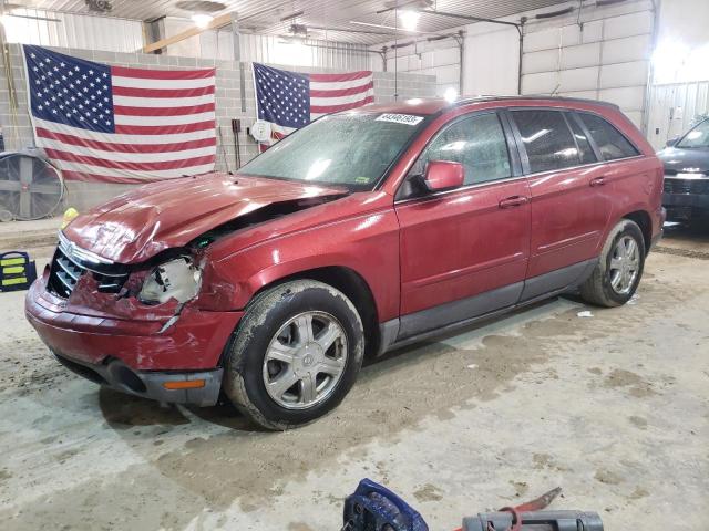 2A8GF68X57R334101 - 2007 CHRYSLER PACIFICA TOURING RED photo 1