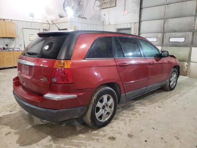 2A8GF68X57R334101 - 2007 CHRYSLER PACIFICA TOURING RED photo 3