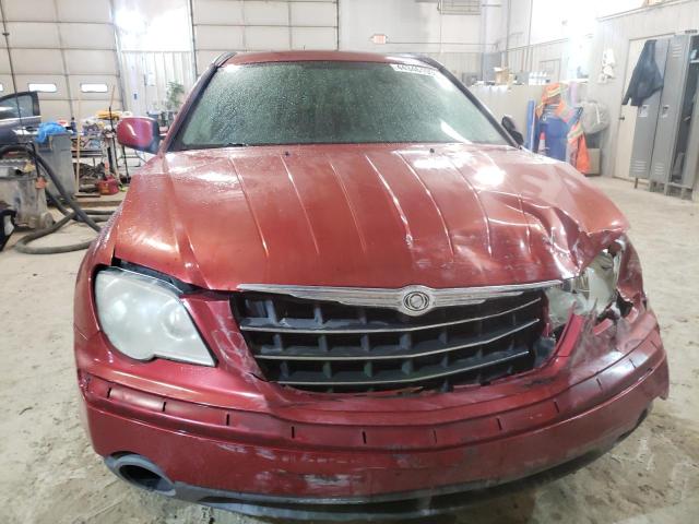 2A8GF68X57R334101 - 2007 CHRYSLER PACIFICA TOURING RED photo 5