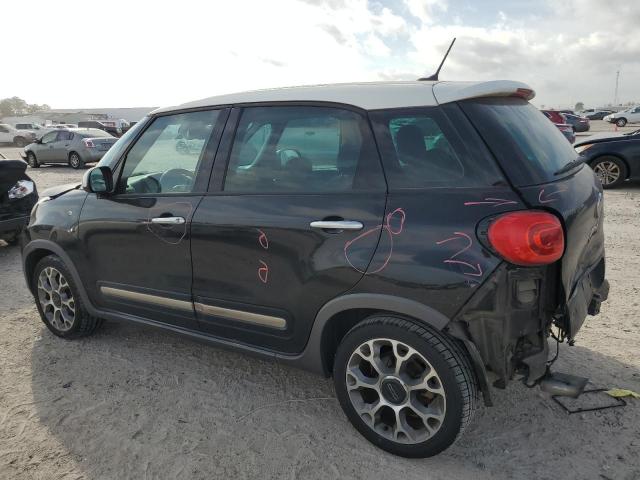 ZFBCFADHXEZ014284 - 2014 FIAT 500L TREKKING BLACK photo 2