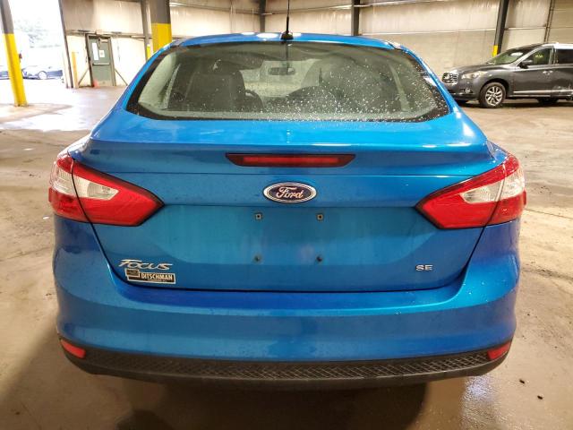 1FADP3F27EL285251 - 2014 FORD FOCUS SE BLUE photo 6